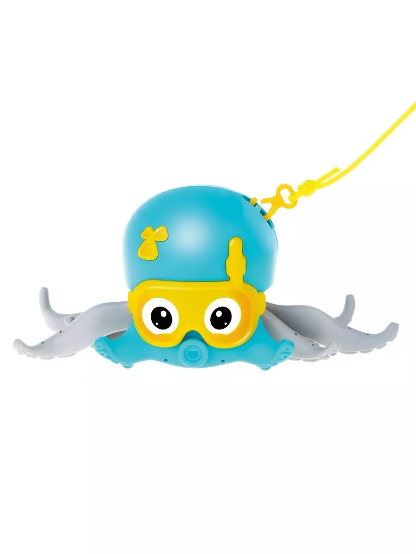 Картинка Зав. игрушка "Осьминожка": плавает по воде, бегает по суше Артикул 939932-50