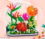 Картинка Конструктор цветы Артикул 957002-70