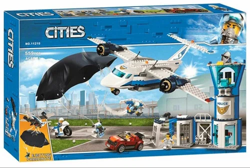 Картинка Конструктор Город, арт.11210, 559 дет. Артикул 11210-160