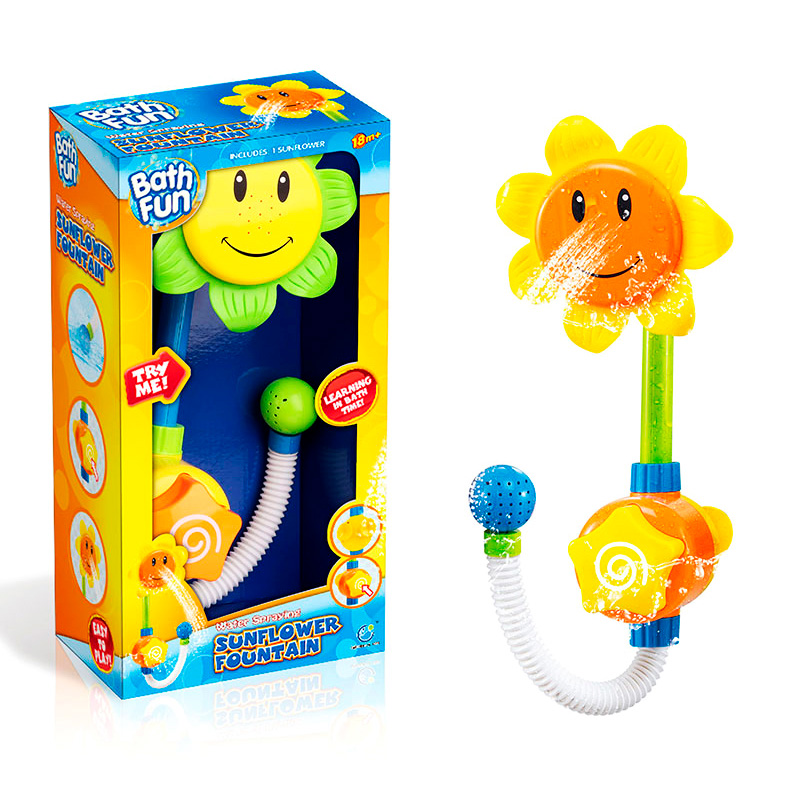 Картинка Игрушка для ванной "Подсолнечник" 40*16*12 Артикул 9904A-99