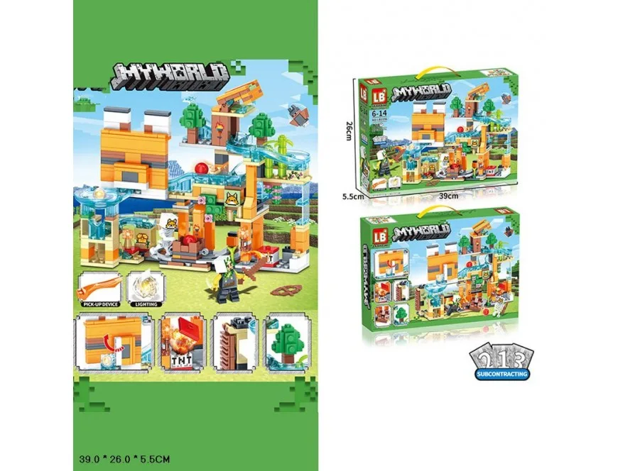 Картинка Конструктор Майнкрафт 425 дет. Артикул LB1196-65