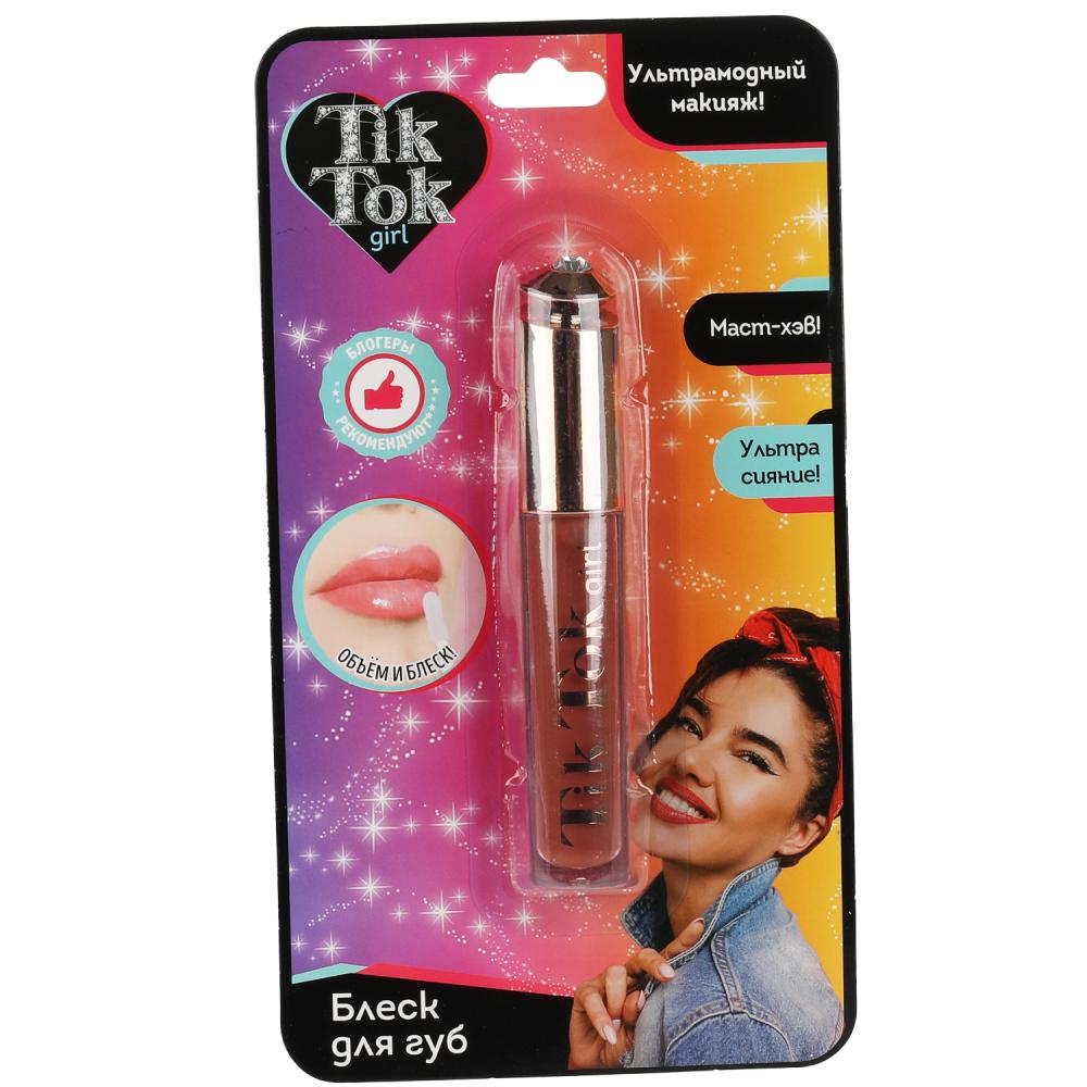 Картинка Блеск для губ бежевый TIK TOK GIRL Артикул LG61740TTG