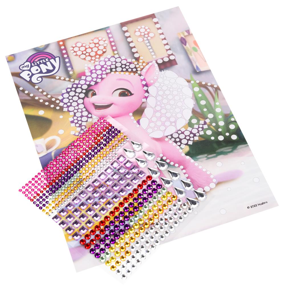 Картинка Кристальная мозаика Мой маленький Пони 17*23 МУЛЬТИ АРТ Артикул 100CRYS-MLP1