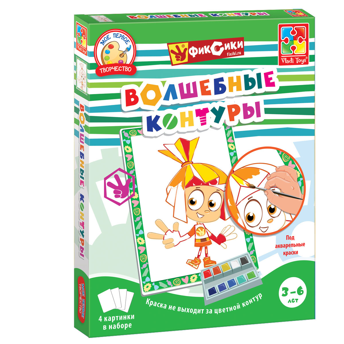 Картинка Волшебные контуры Фиксики "Симка" Артикул VT4402-21-14