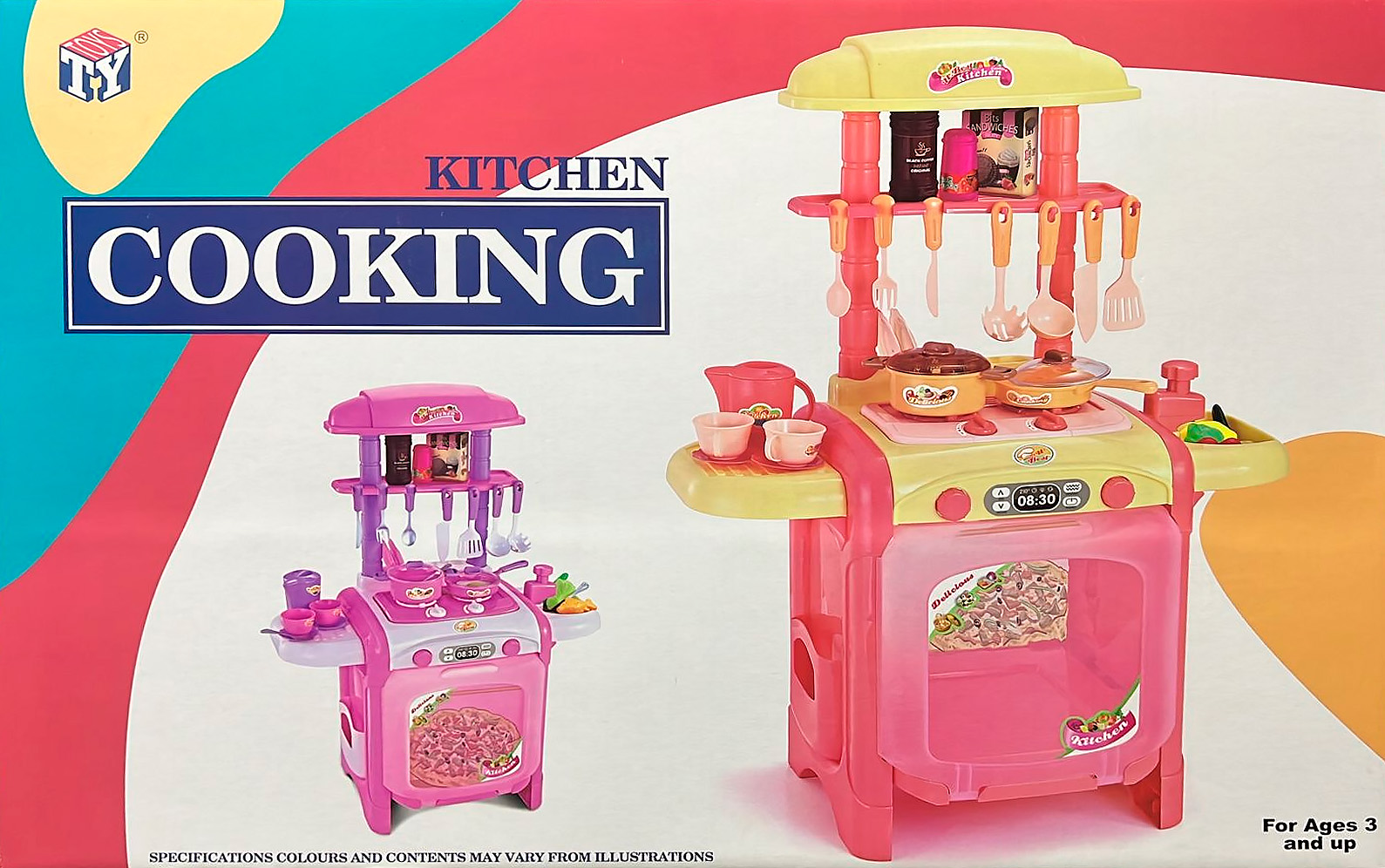 Картинка Набор кухня на бат. (вода, свет, звук, посуда) Артикул TY8018R-260