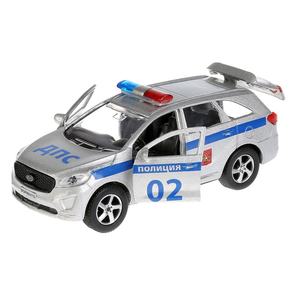 Картинка Машина "Технопарк" Kia Sorento полиция металл, инерция, Артикул 258219-30