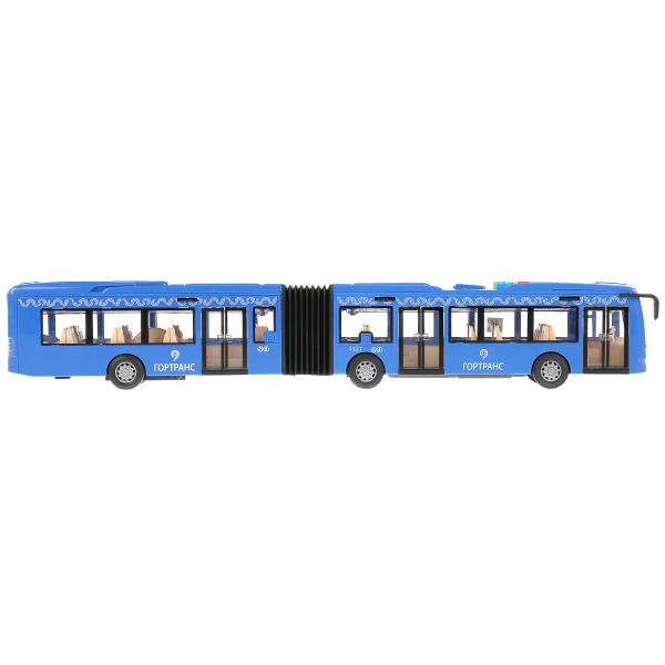 Картинка Автобус "Технопарк" пластик инерц., свет+звук Артикул 280869-135