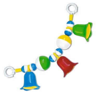 Картинка Погремушка подвеска "Колокольчики" на коляску Артикул 01544