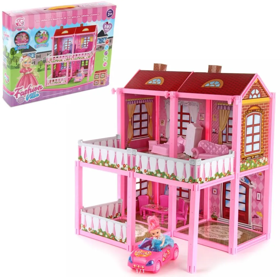 Картинка Набор игровой дом "Вилла", 45х34х7, кор. Артикул 109344/-120