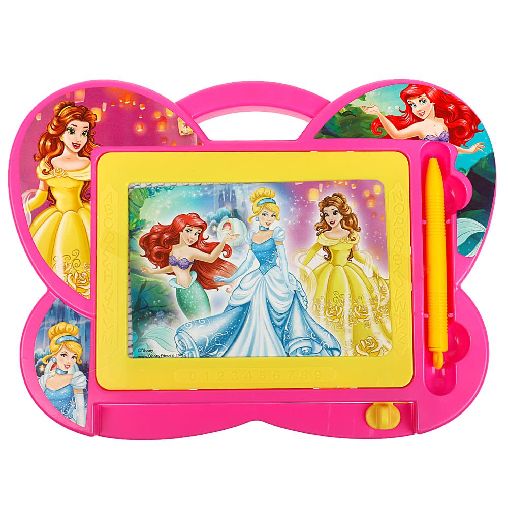 Картинка Доска для рисования принцессы, магнитная, ч/б, 23*19см ИГРАЕМ ВМЕСТЕ Артикул B1358843-15