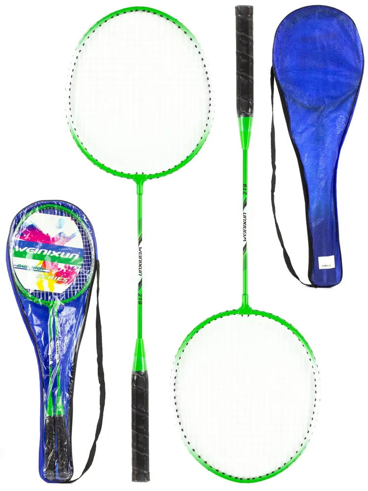 Картинка Бадминтон (2 металлических ракетки 64 см) в чехле Артикул С48216