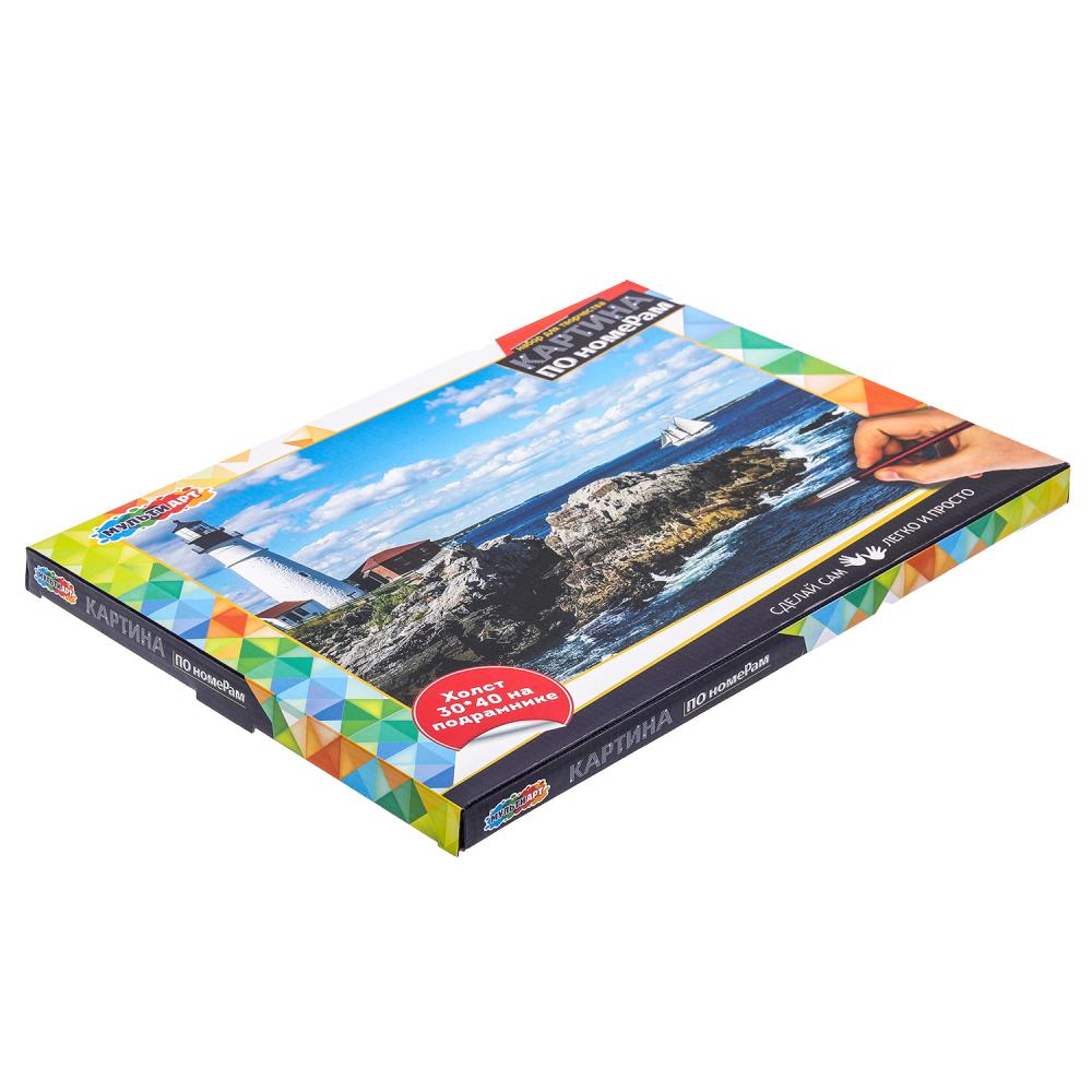 Картинка Картина по номерам 30х40 см маяк МУЛЬТИ АРТ Артикул CANV30X40-MULTI25