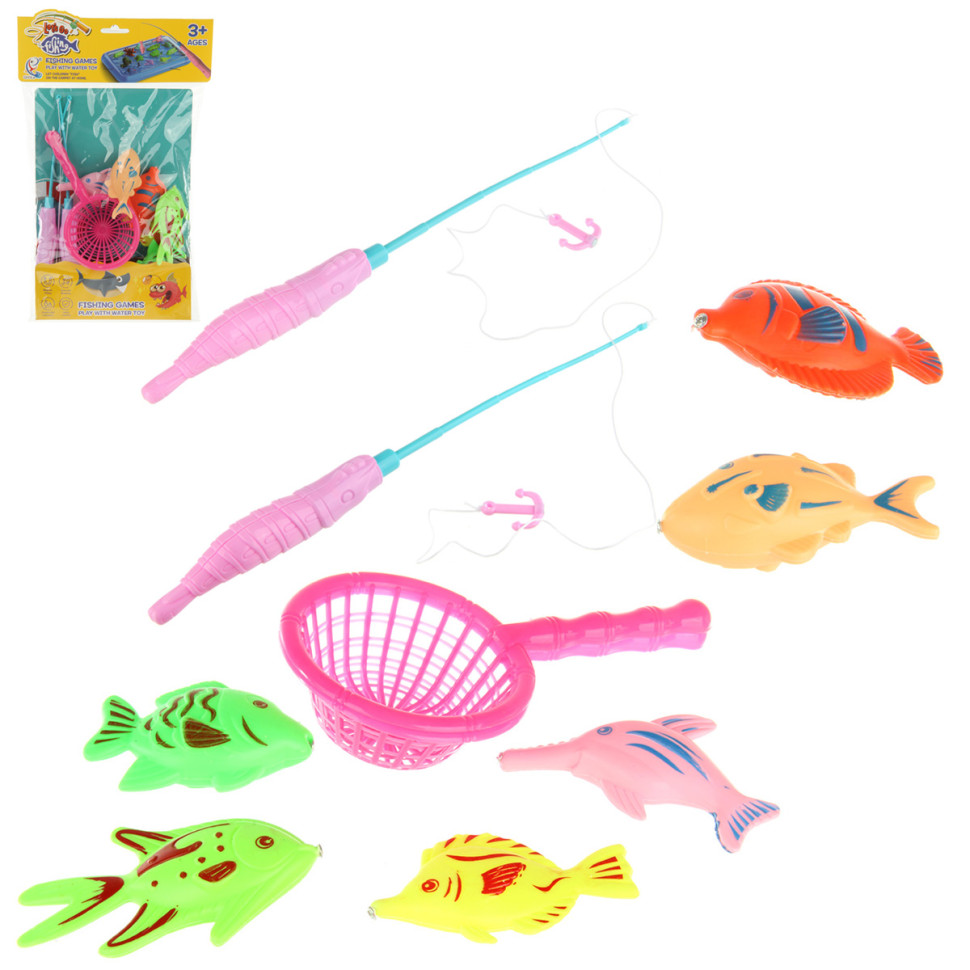 Картинка Игровой набор Рыбалка 21х34х4 см. Артикул 129413/-21