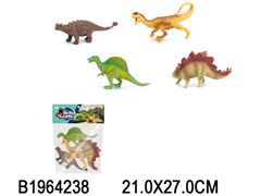 Картинка K148-1  Динозавры 4в1 Артикул K148-1-19