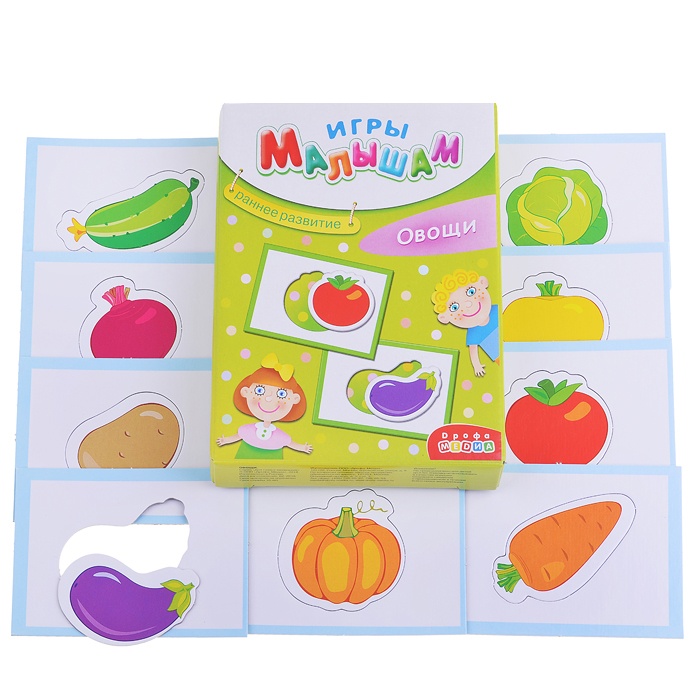 Картинка Игры малышам. Раннее развитие. Овощи Артикул 3256-9