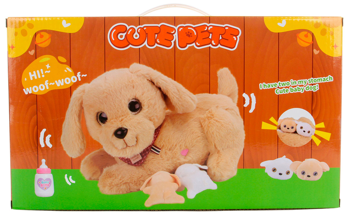 Картинка Игровой набор "Собака с щенками" 36х20х21 см. Артикул 135778-190