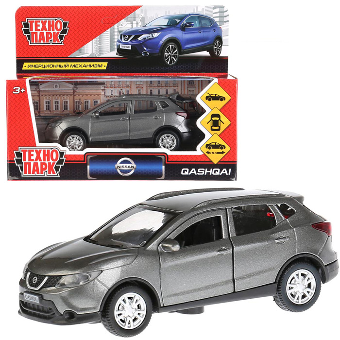 Картинка Машина "Технопарк" Nissan Qashqai металл, инерция Артикул 263449-38