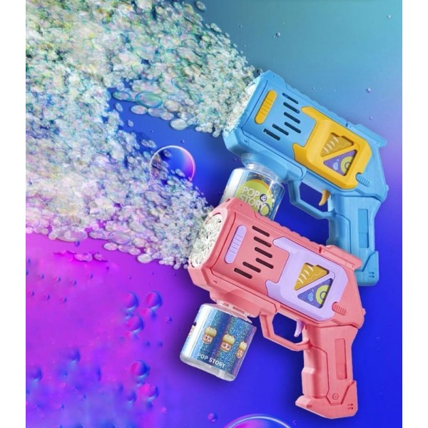 Картинка Пистолет мыльные пузыри на батарейках, арт. 333-20 Артикул 333-20-20
