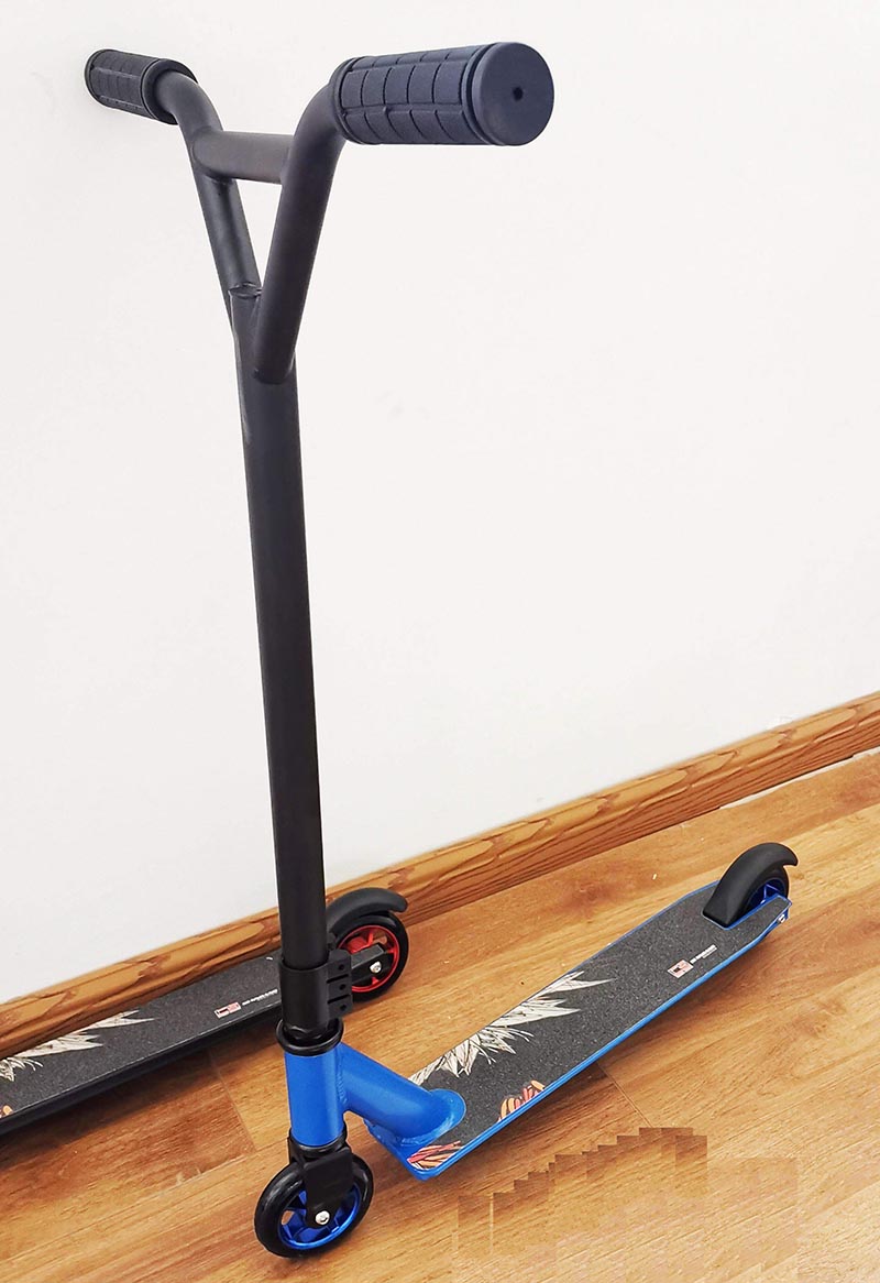 Картинка S00453  самокат трюковой 100 алюм колесо Артикул S00453