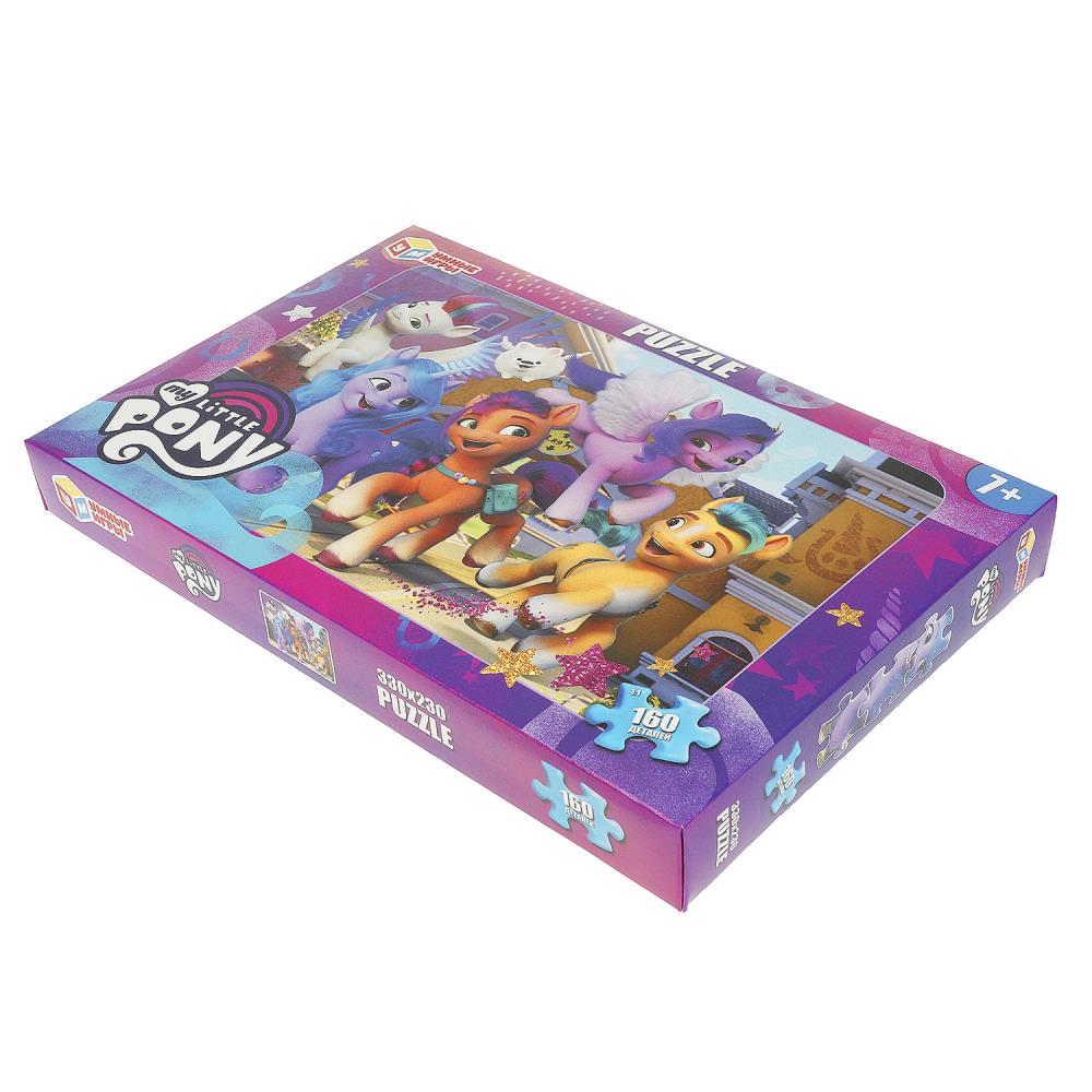 Картинка My Little Pony. Пазлы классические в коробке. 160 деталей. 285х190х33 мм. Умные игры Артикул 4660254419988