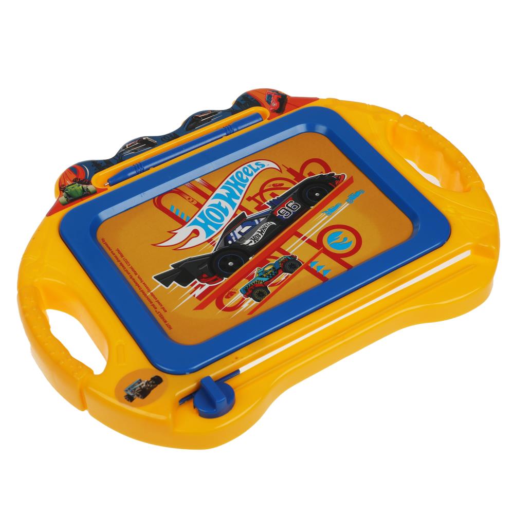 Картинка Доска для рисования ХОТ ВИЛС магнитная, 20*15см, ч/б поле ИГРАЕМ ВМЕСТЕ Артикул B247-H27006-15