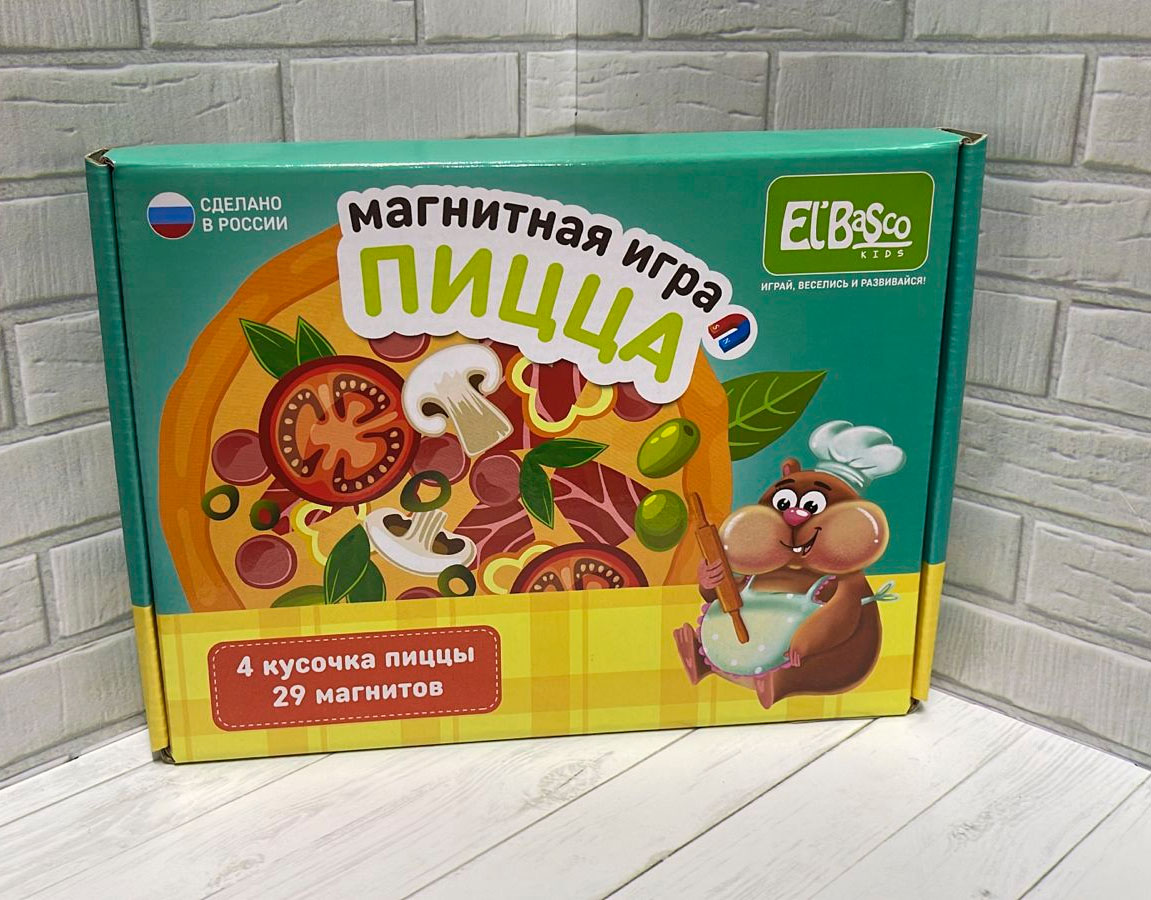 Картинка Магнитная игра  "Пицца" Артикул ET05-053-23
