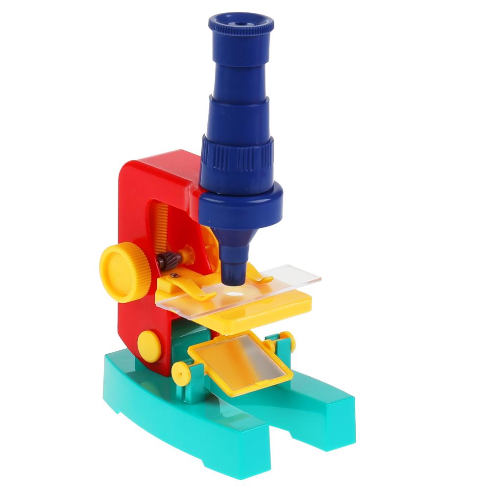 Картинка Игрушка микроскоп 450х собери сам в кор. "Школа ученого" Артикул ZY516860-40