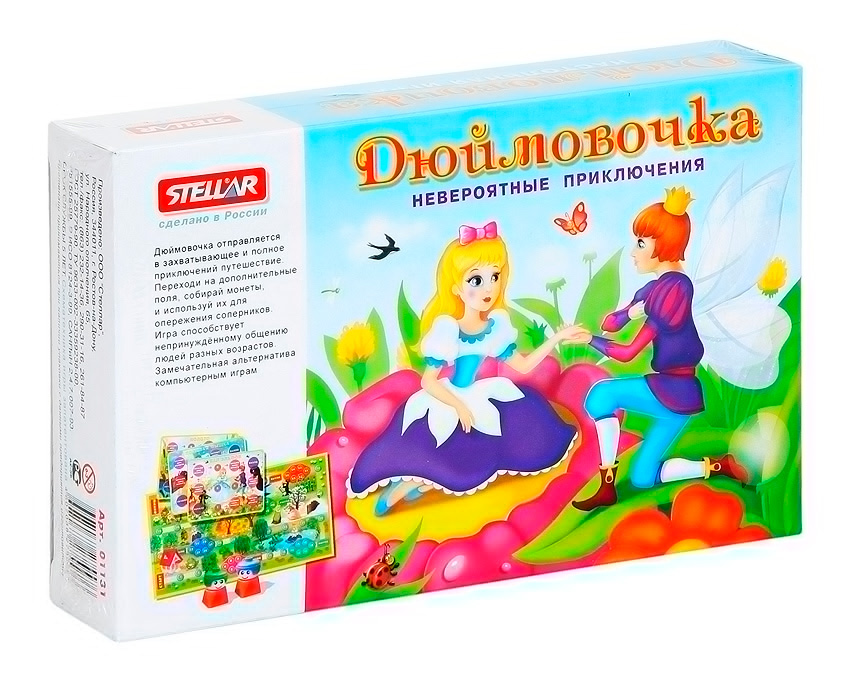 Картинка Настольная игра №31 "Приключения Дюймовочки" Артикул 01131-6