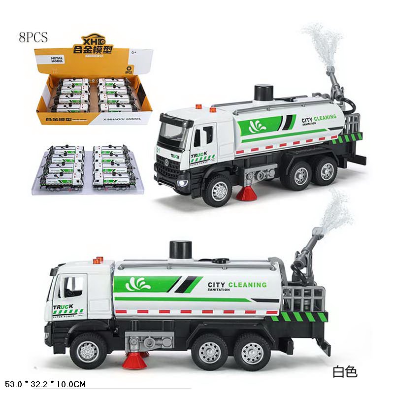Картинка Машина метал Клининг 8 шт свет и звук Артикул B3519