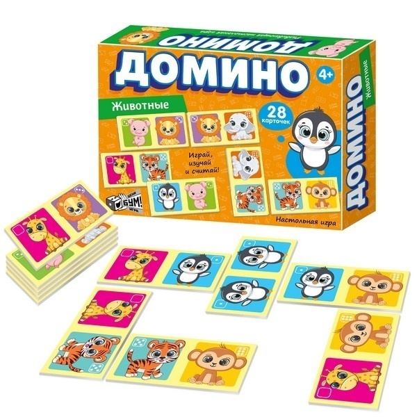 Картинка Домино Животные Артикул 04519-19