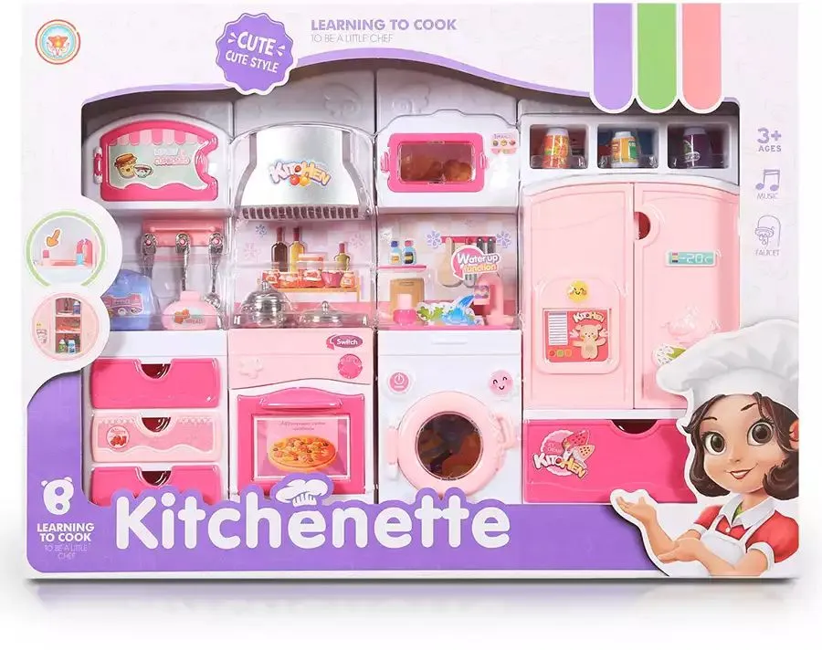 Картинка Кухня для кукол, на бат. Артикул V100-210