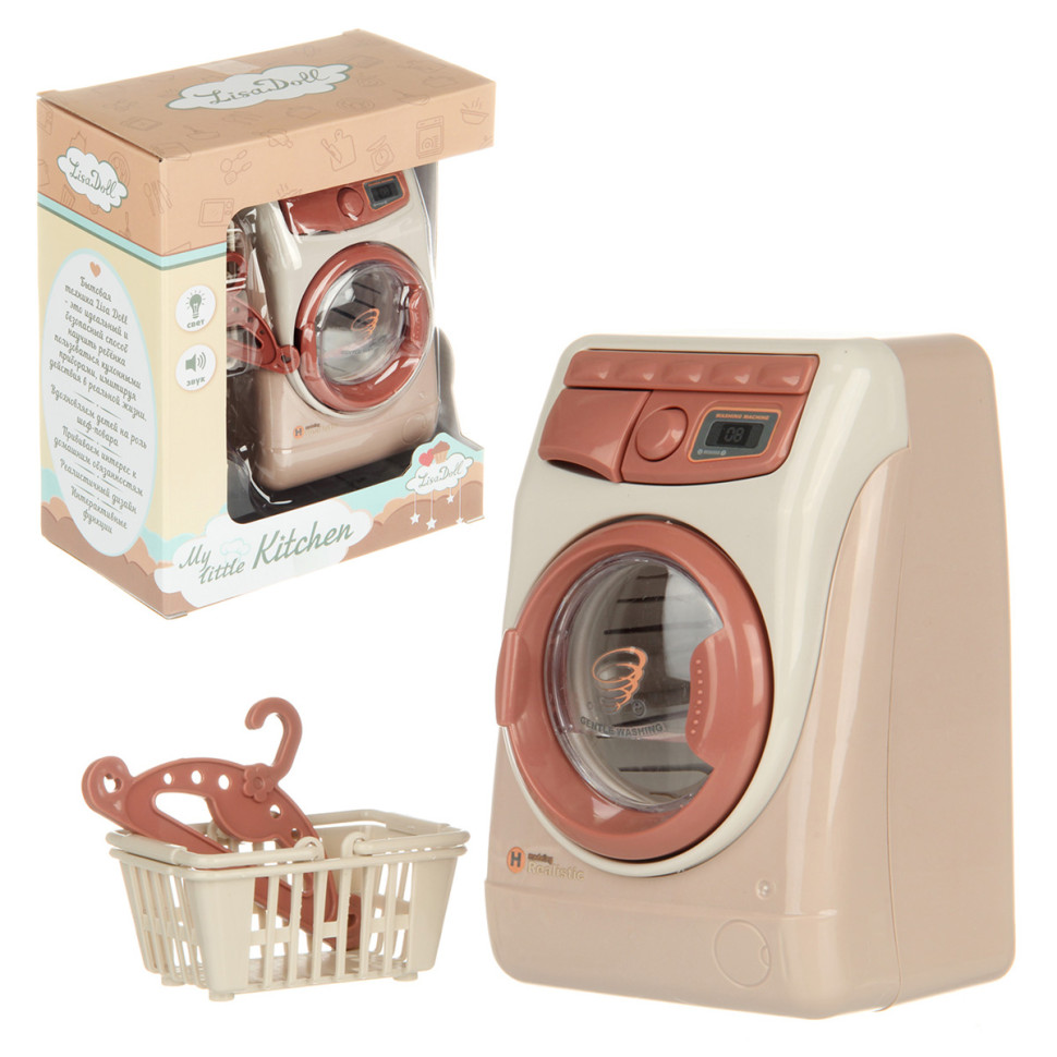 Картинка Стиральная машина на бат.,  17х10х20 см, кор. Артикул 122233-52