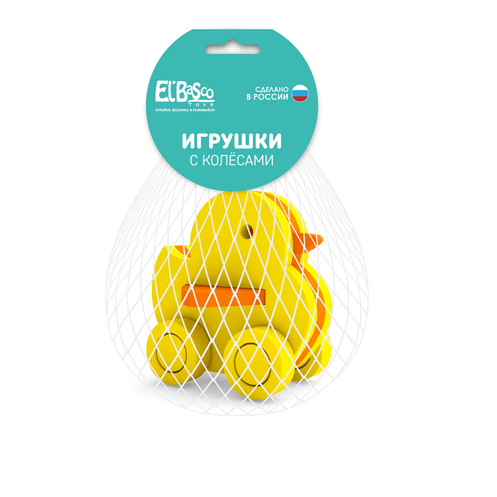 Картинка Игрушка с колесами "Каталка. Уточка" Артикул 12-001-15