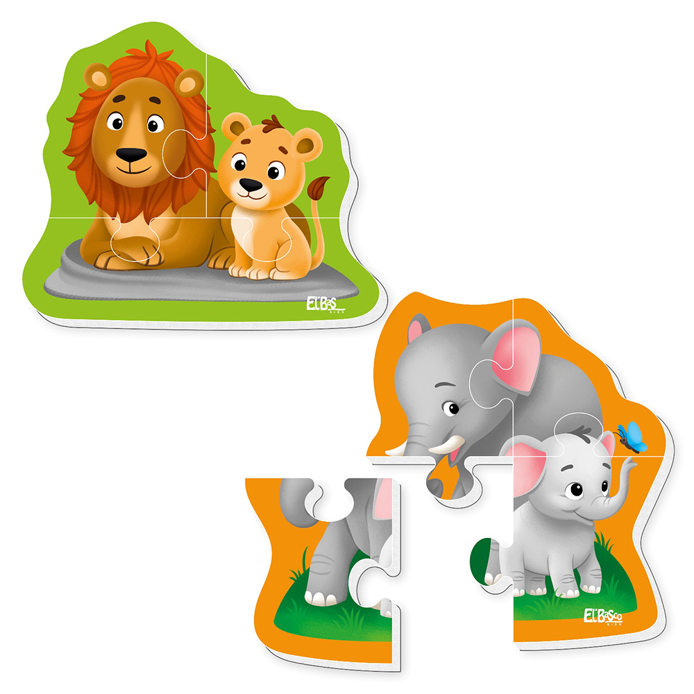 Картинка Магнитный пазл "Зоопарк" Артикул ET04-004-19