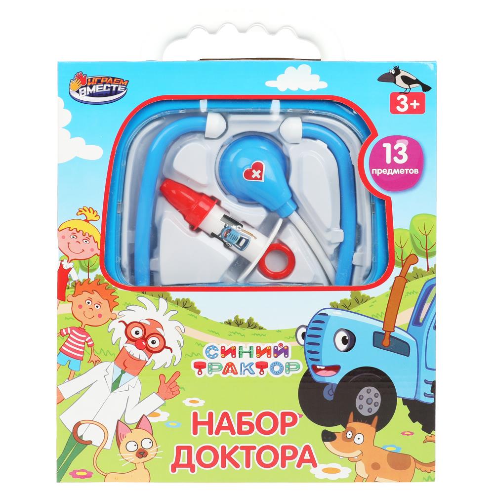 Картинка Набор доктора СИНИЙ ТРАКТОР пл.чемодан Артикул 1412U370-50