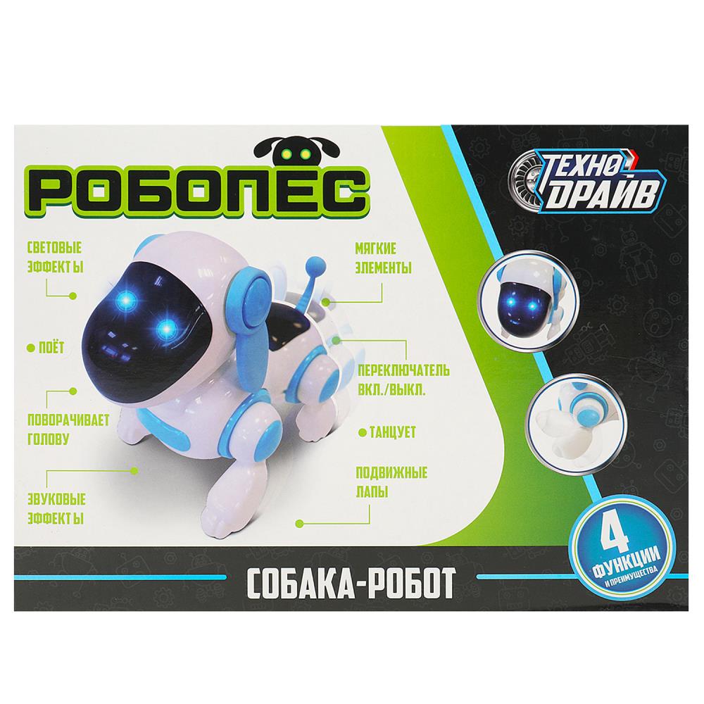 Картинка Робот "робопес" свет-звук-движение, кор.21*15,2*11,7см ТЕХНОДРАЙВ Артикул ZY1044256-40