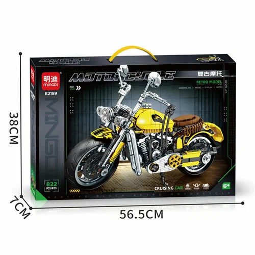 Картинка Конструктор Мотоцикл Артикул K2189/-140
