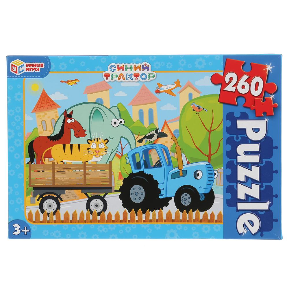 Картинка Puzzle "Синий Трактор" 260 деталей Артикул 4630115523635