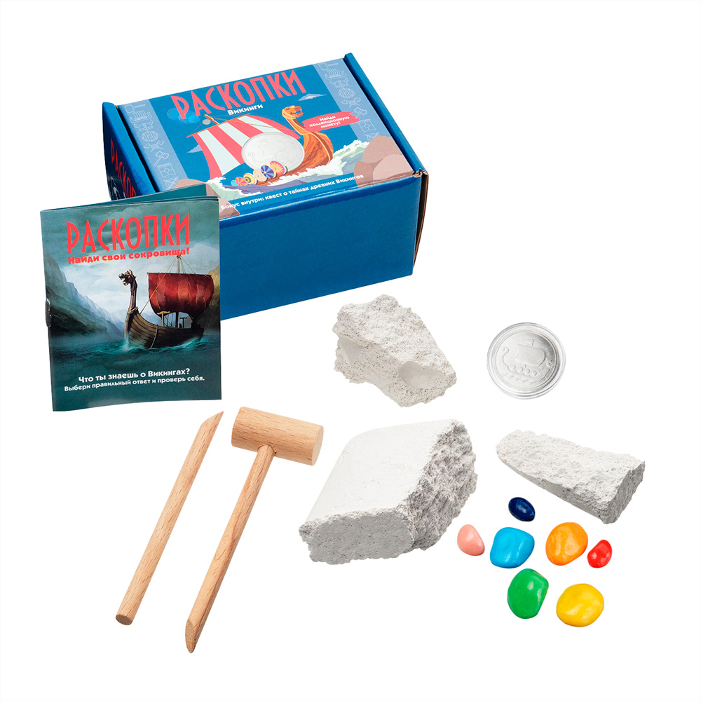 Картинка Раскопки с монетами.Викинги (Бумбарам) Артикул 25 ст-24