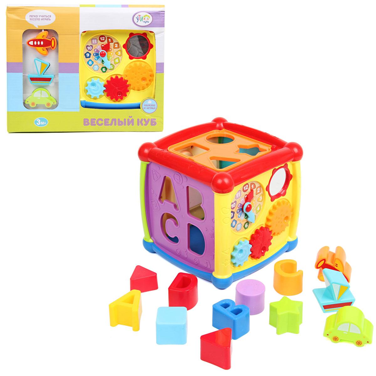 Картинка Детские развивающие кубики-сортеры Артикул 72403-90