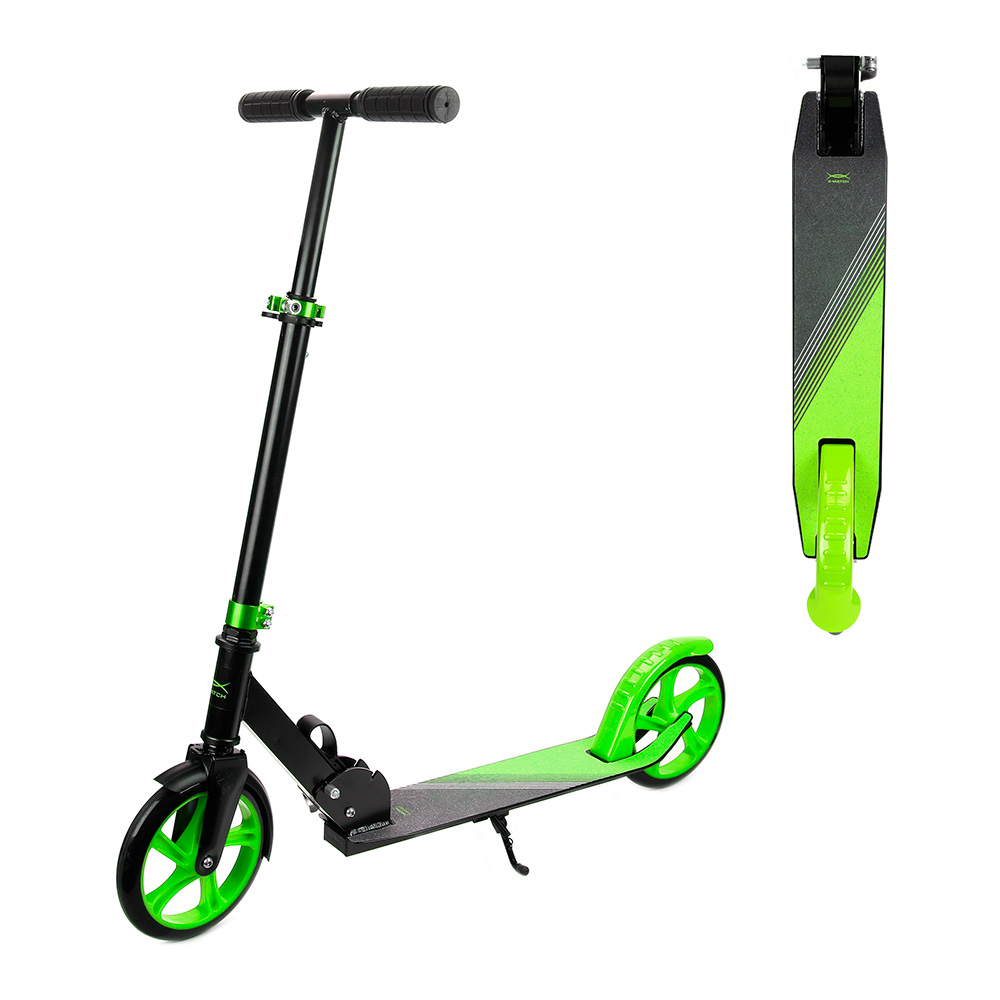 Картинка Самокат X-Match Liberty, 200 мм PU, зеленый Артикул 641494