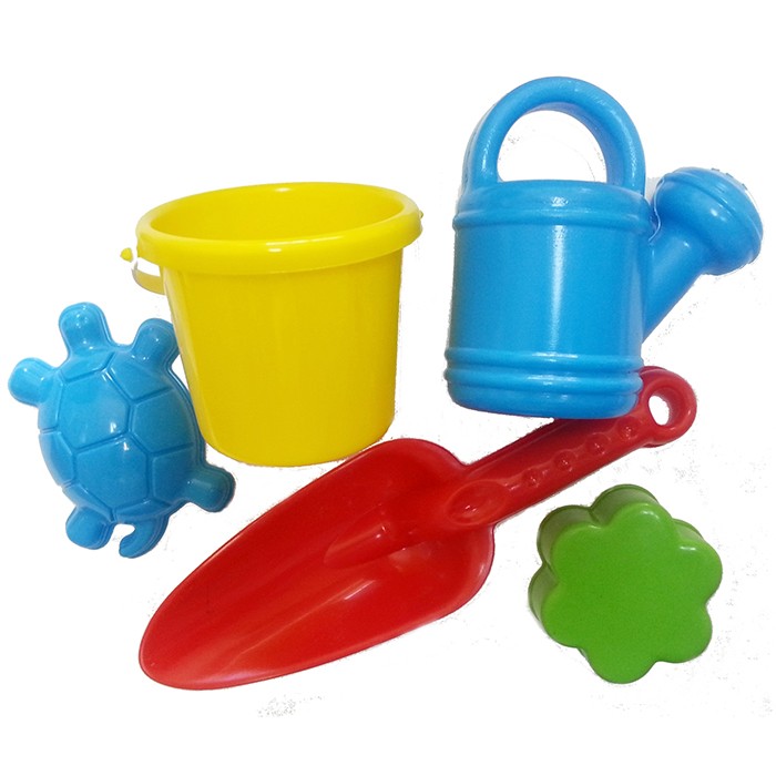 Картинка Комплект мини совок+2ф. с лейкой мал.  Артикул 2-528