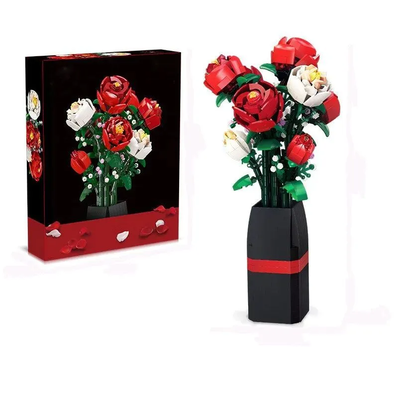 Картинка Конструктор цветы 913 дет. Артикул JJ9010-150