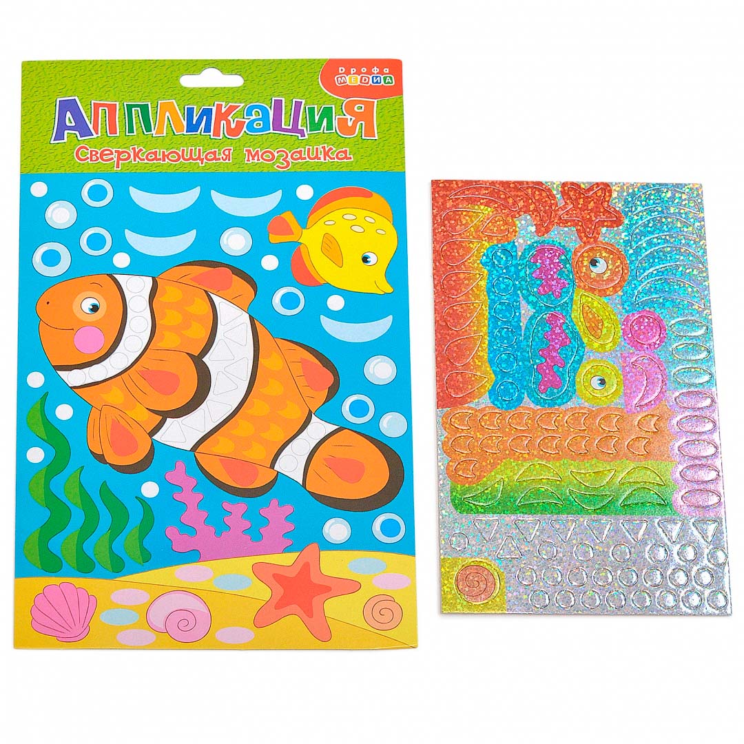 Картинка 4107 Сверкающая мозаика. Рыбка Артикул 124741