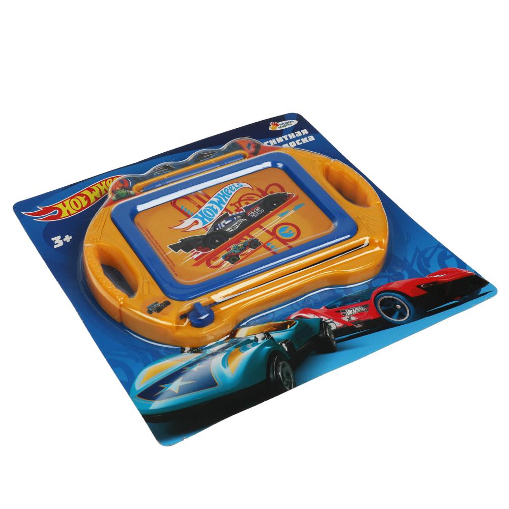 Картинка Доска для рисования ХОТ ВИЛС магнитная, 20*15см, ч/б поле ИГРАЕМ ВМЕСТЕ Артикул B247-H27006-15