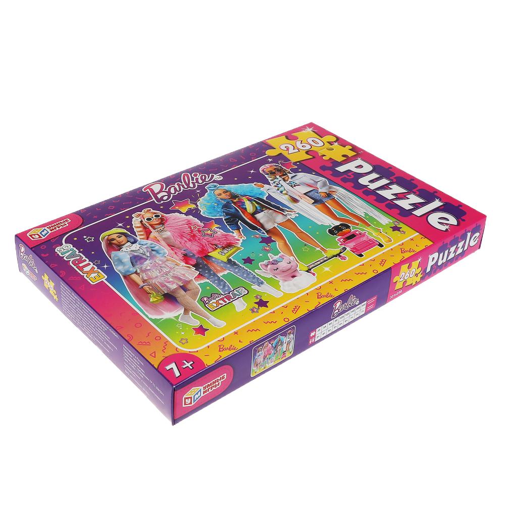 Картинка Барби. Пазлы классические в коробке. Пазл 260 деталей. Умные игры Артикул 4680107927767