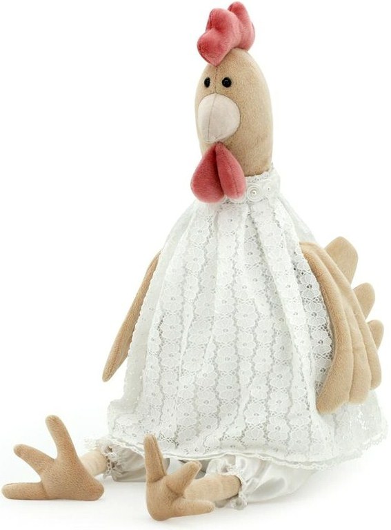 Картинка Мягкая игрушка "Курочка Олеся", 40 см Артикул 6004/40-130