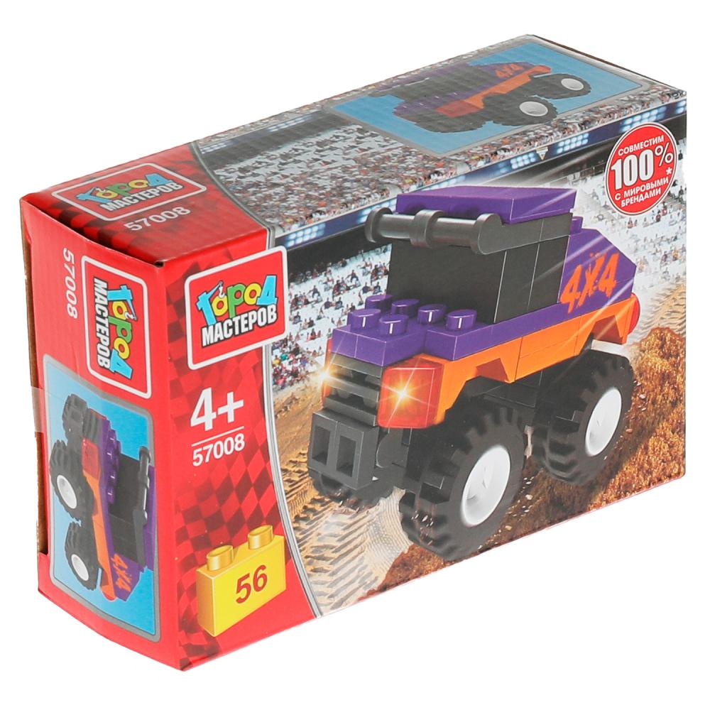 Картинка Конструктор ДЖИП, 56 дет. Город мастеров Артикул 57008-BY