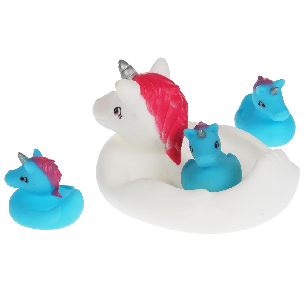 Картинка Игрушка для ванны единорог-мыльница ИГРАЕМ ВМЕСТЕ Артикул ZY1148742-27